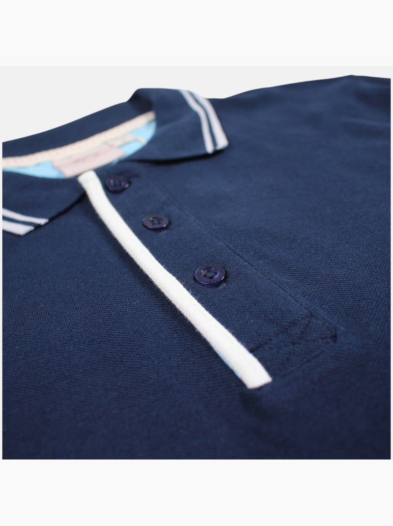 Lee Cooper - Polo homme manches courtes Bleu marine - Kiabi