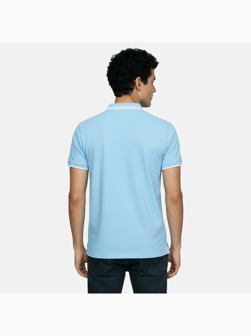 Lee Cooper - Polo homme manches courtes Bleu - Kiabi