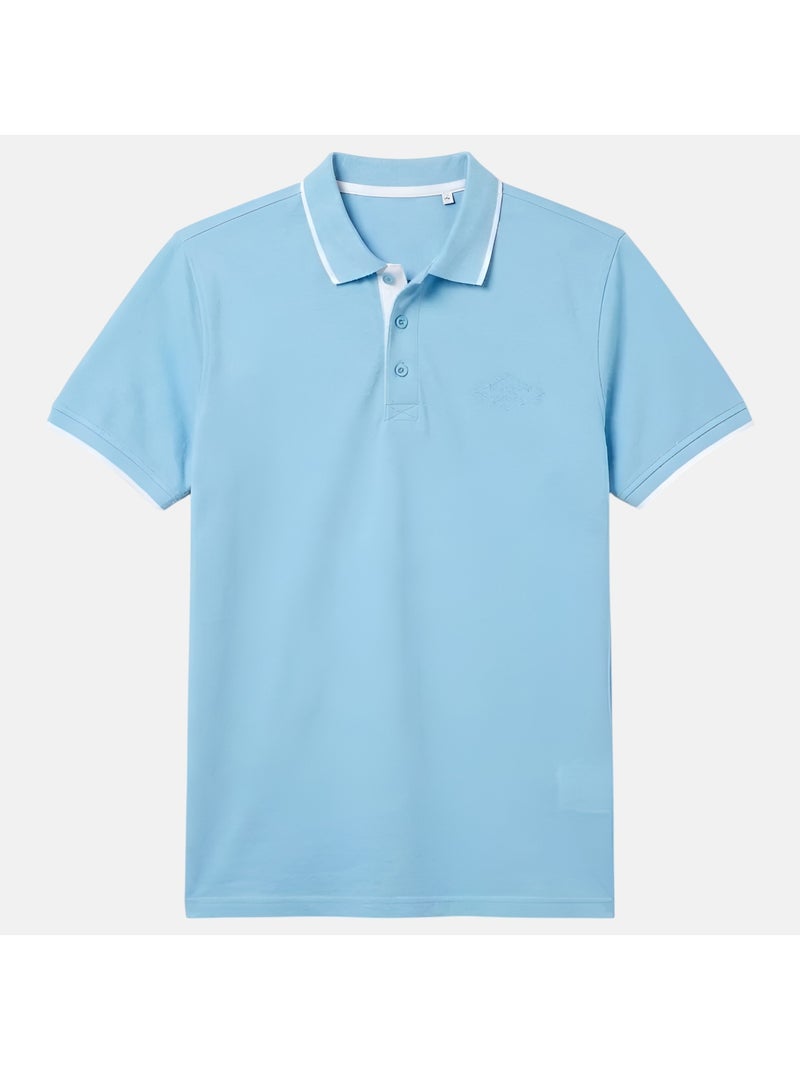Lee Cooper - Polo homme manches courtes Bleu - Kiabi
