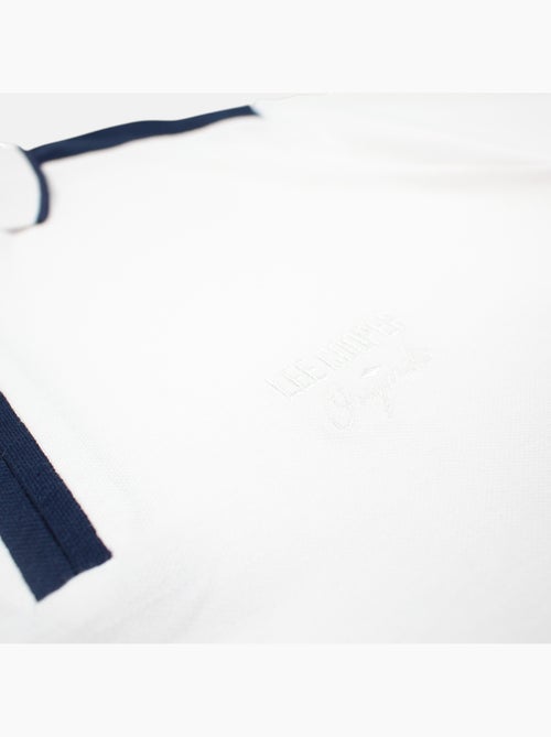 Lee Cooper - Polo homme manches courtes col zippé - Kiabi