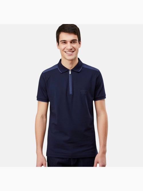 Lee Cooper - Polo homme manches courtes col zippé - Kiabi