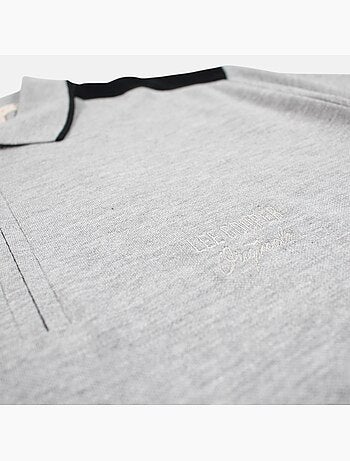 Lee Cooper - Polo homme manches courtes col zippé
