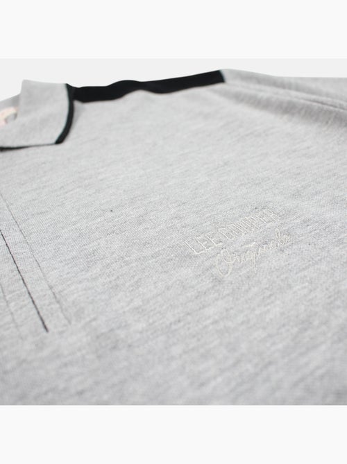 Lee Cooper - Polo homme manches courtes col zippé - Kiabi