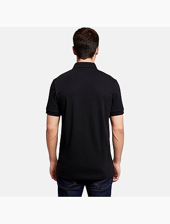 Lee Cooper - Polo homme manches courtes col zippé