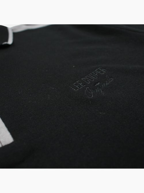 Lee Cooper - Polo homme manches courtes col zippé - Kiabi