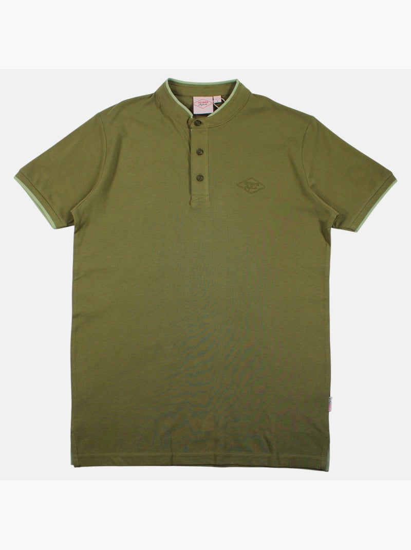 Lee Cooper - Polo homme manches courtes Kaki - Kiabi