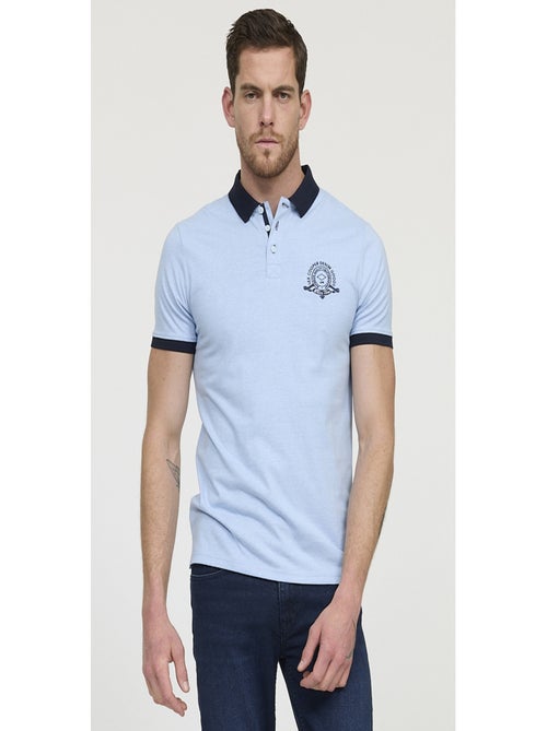 Lee Cooper - Polo manches courte coton regular BAC - Kiabi