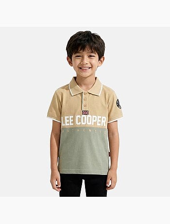 Lee Cooper - Polo manches courtes garçon imprimé