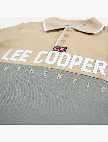 Lee Cooper - Polo manches courtes garçon imprimé