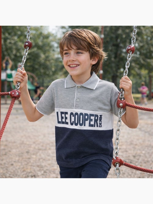 Lee Cooper - Polo manches courtes garçon imprimé - Kiabi