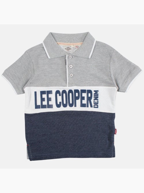 Lee Cooper - Polo manches courtes garçon imprimé - Kiabi
