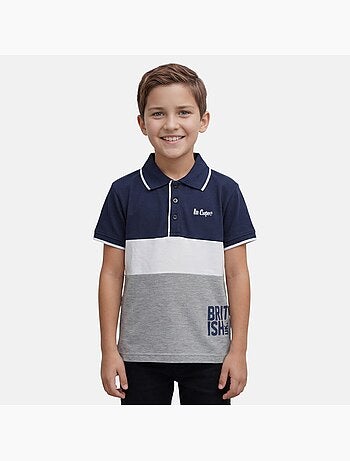 Lee Cooper - Polo manches courtes garçon imprimé