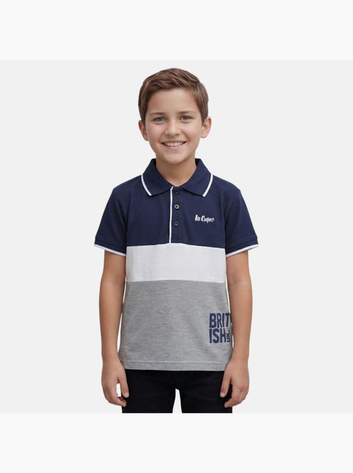 Lee Cooper - Polo manches courtes garçon imprimé - Kiabi