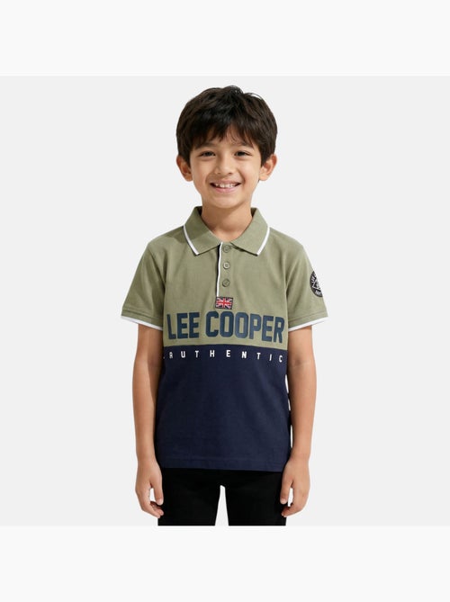 Lee Cooper - Polo manches courtes garçon imprimé - Kiabi