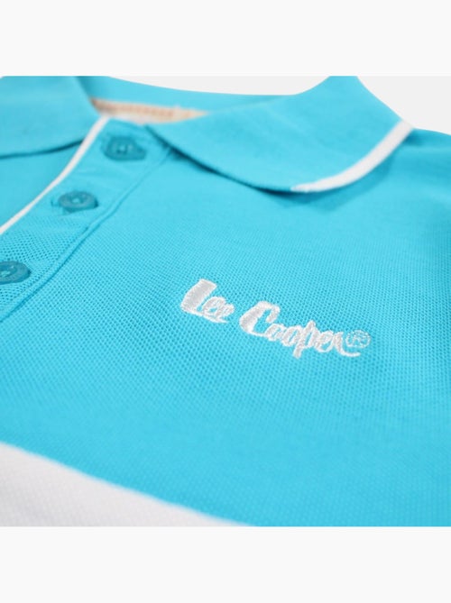 Lee cooper - polo manches courtes imprimé, col chemise - Kiabi