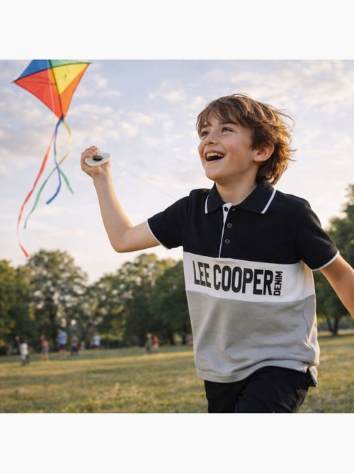 Lee cooper - polo manches courtes imprimé, col chemise - Kiabi Lee cooper - polo manches courtes imprimé, col chemise - Kiabi