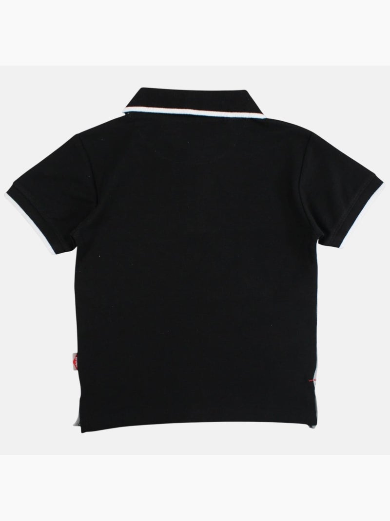 Lee cooper - polo manches courtes imprimé, col chemise Gris - Kiabi