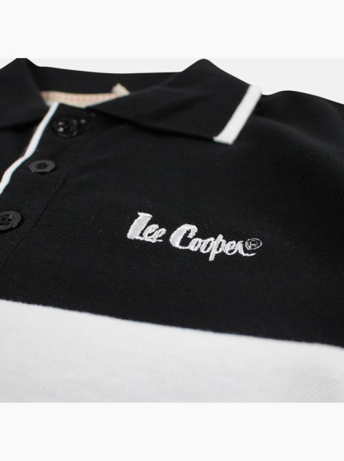 Lee cooper - polo manches courtes imprimé, col chemise - Kiabi