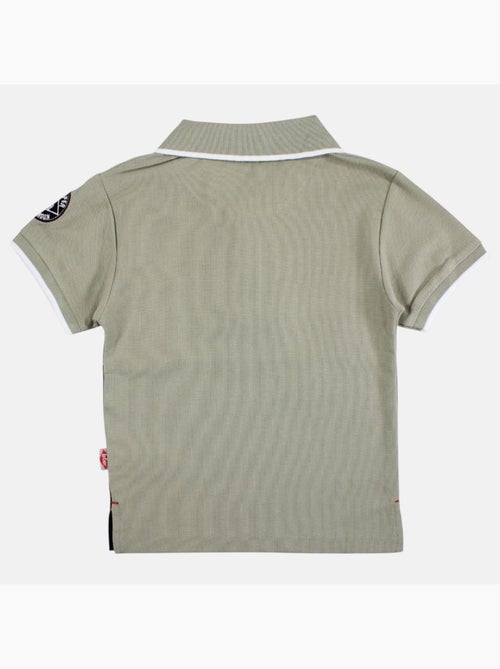 Lee cooper - polo manches courtes imprimé, col chemise - Kiabi