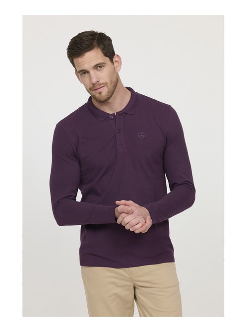 Lee Cooper - Polo manches longues coton regular BAKO ML - Kiabi