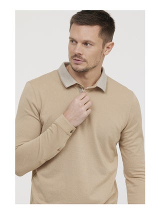 Lee Cooper - Polo manches longues w702 regular BIGNO