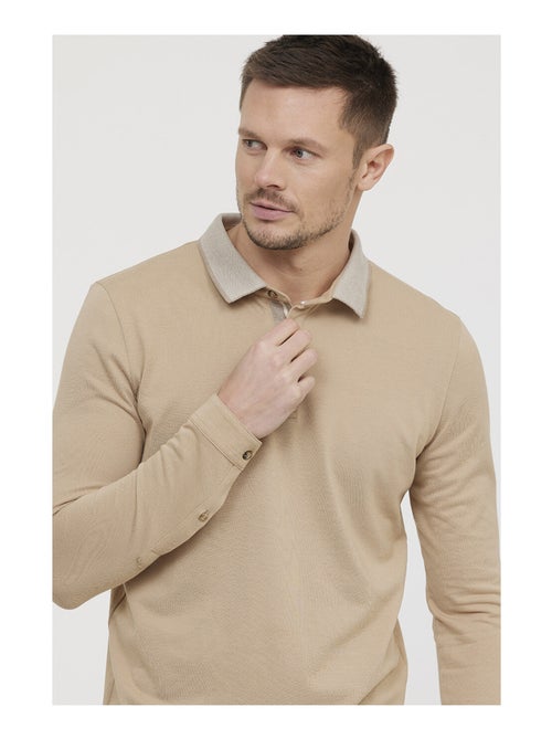 Lee Cooper - Polo manches longues w702 regular BIGNO - Kiabi