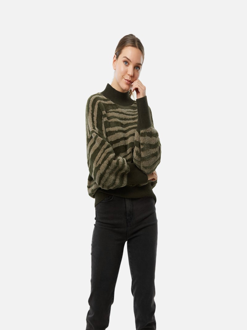 Lee Cooper - Pull acrylique  CEBRA Vert - Kiabi