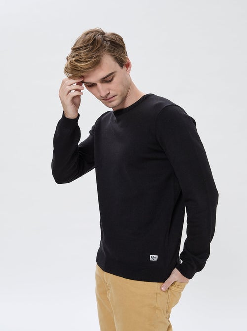 Lee Cooper - Pull Cabalo Black - Kiabi