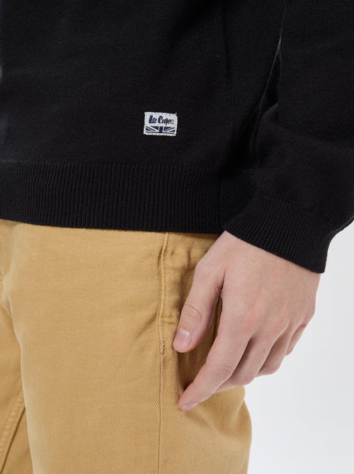 Lee Cooper - Pull Cabalo Black - Kiabi
