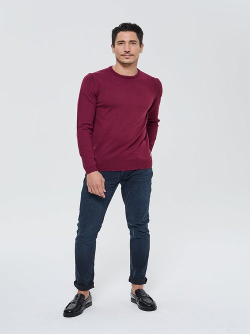 Lee Cooper - Pull Cabalo Bordeaux - Kiabi