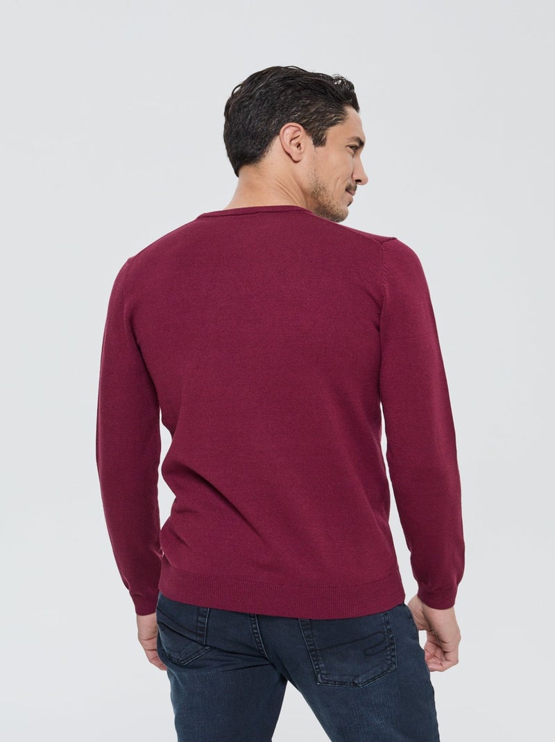 Lee Cooper - Pull Cabalo Bordeaux Bordeaux - Kiabi