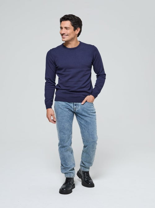 Lee Cooper - Pull Cabalo Navy - Kiabi