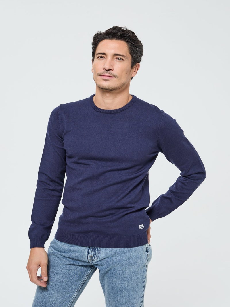Lee Cooper - Pull Cabalo Navy Bleu marine - Kiabi
