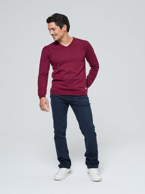 Lee Cooper - Pull Cabo Bordeaux - Kiabi Lee Cooper - Pull Cabo Bordeaux - Kiabi