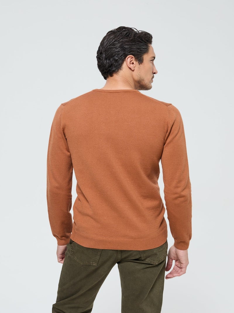 Lee Cooper - Pull Cabo Camel Camel - Kiabi