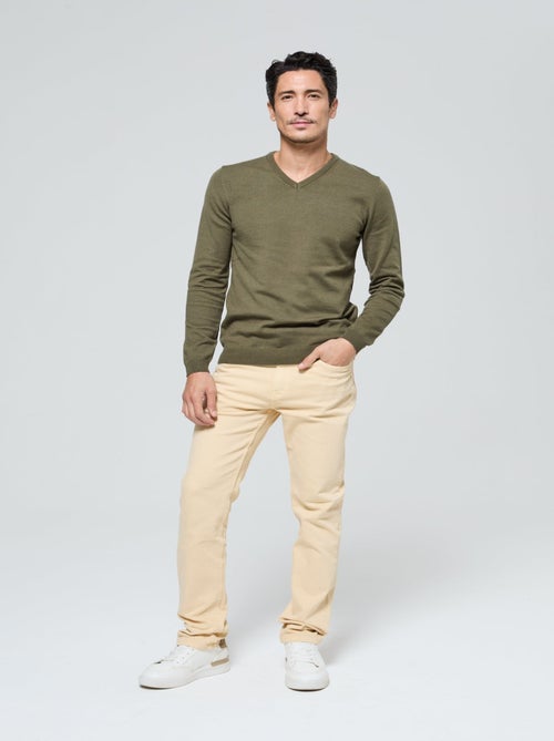 Lee Cooper - Pull Cabo Kaki - Kiabi