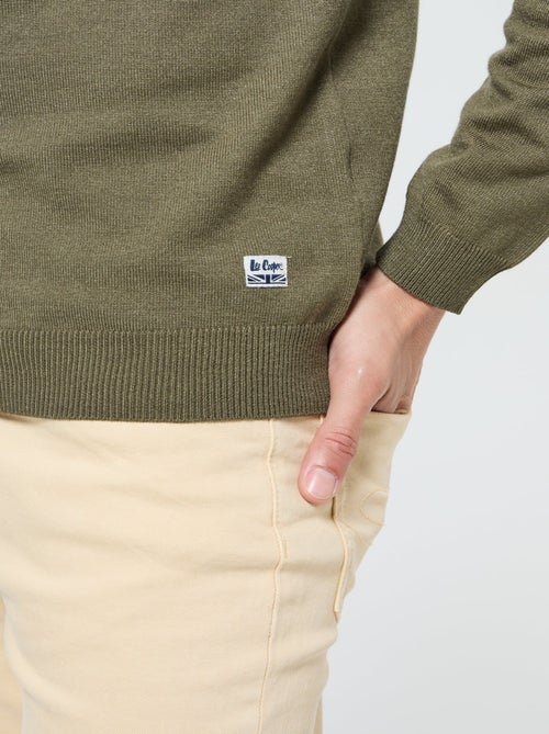 Lee Cooper - Pull Cabo Kaki - Kiabi