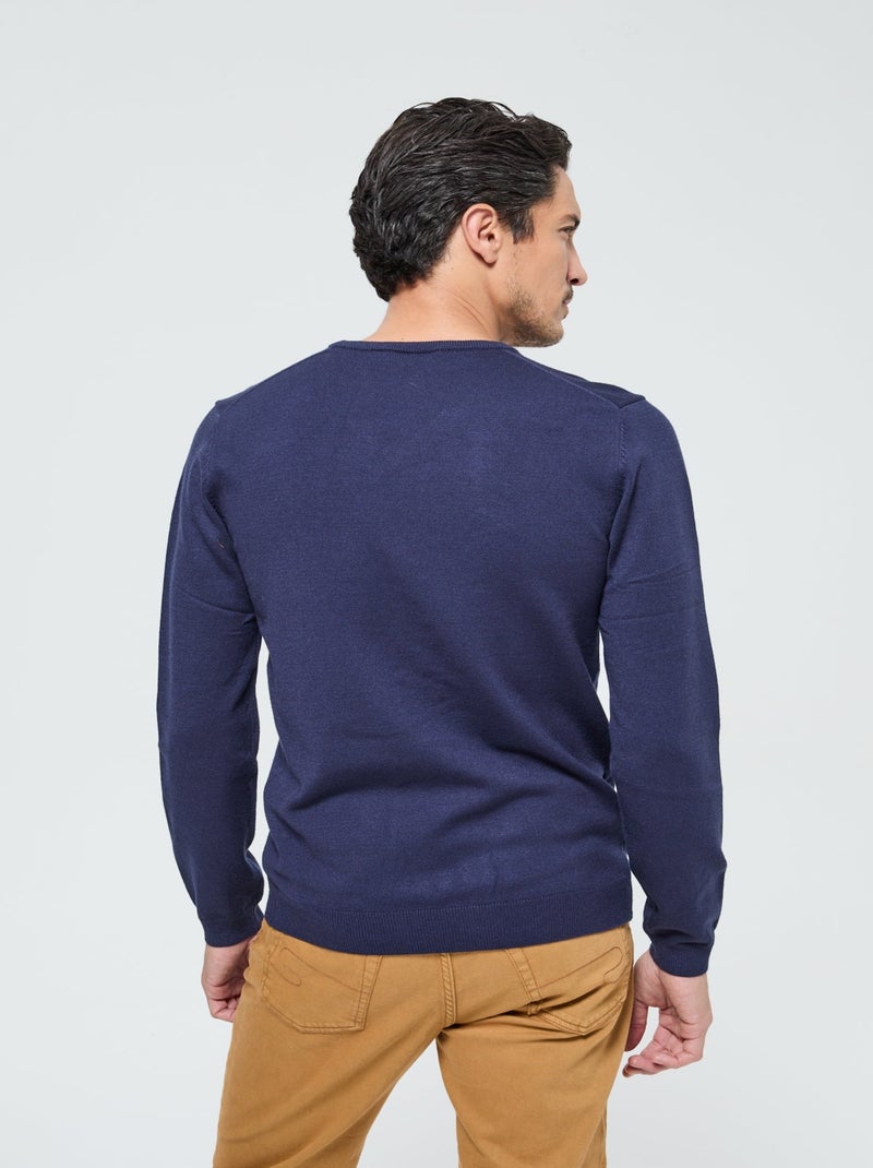 Lee Cooper - Pull Cabo Navy Bleu marine - Kiabi
