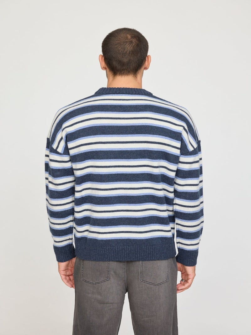 Lee Cooper - Pull Cabourg Navy Bleu marine - Kiabi