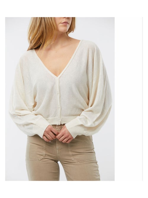 Lee Cooper - Pull CAIKA Ivory - Kiabi