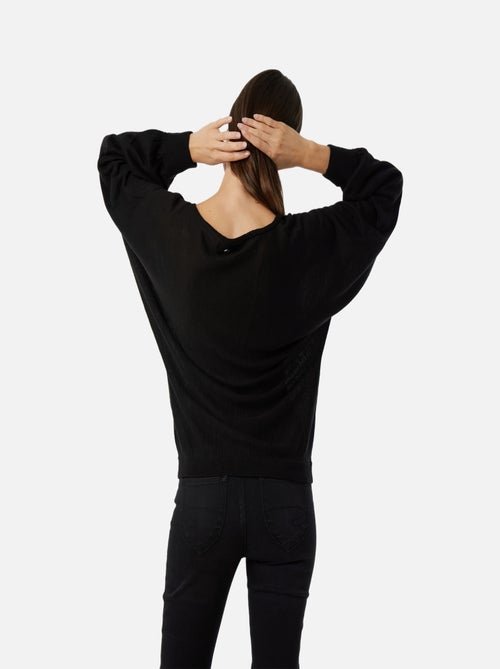 Lee Cooper - Pull CAIKA Pure Noir - Kiabi