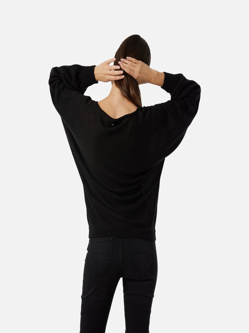 Lee Cooper - Pull CAIKA Pure Noir Noir - Kiabi