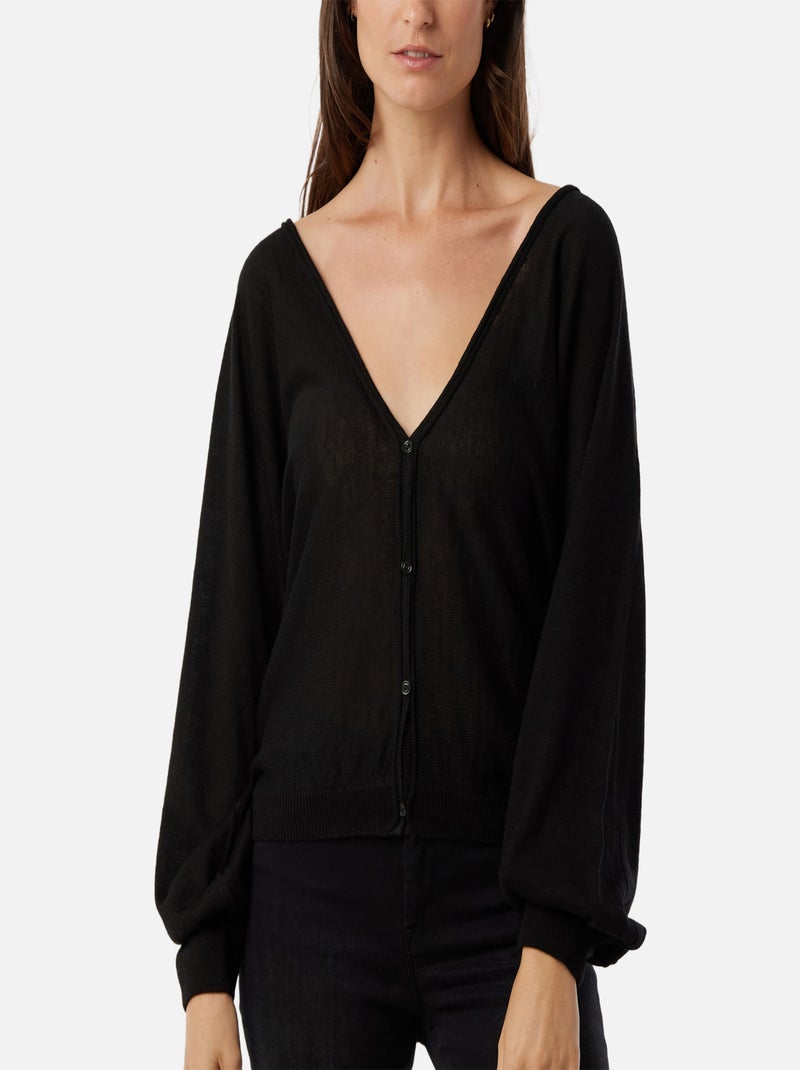Lee Cooper - Pull CAIKA Pure Noir Noir - Kiabi