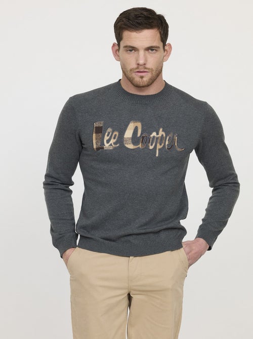 Lee Cooper - Pull CALIOS Gris chine - Kiabi
