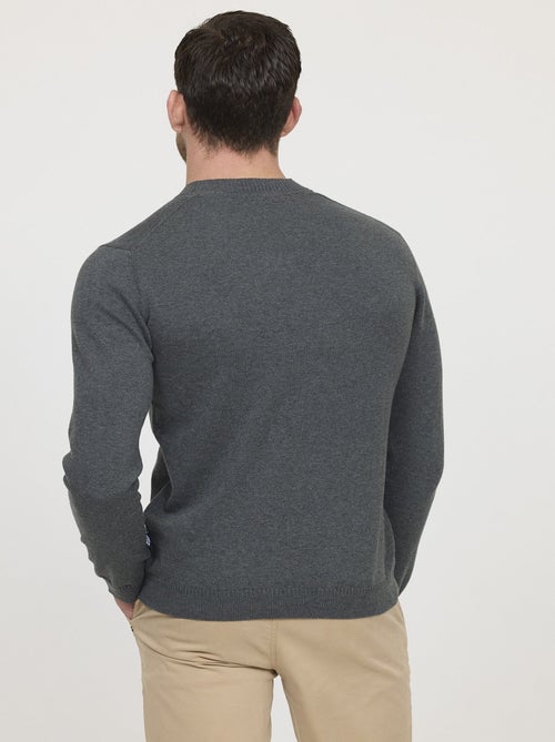 Lee Cooper - Pull CALIOS Gris chine - Kiabi