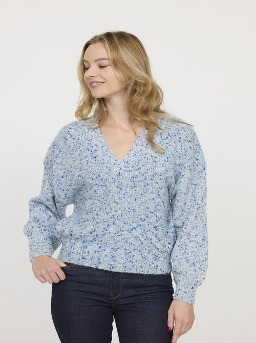 Lee Cooper - Pull CALOPA Turquoise - Kiabi