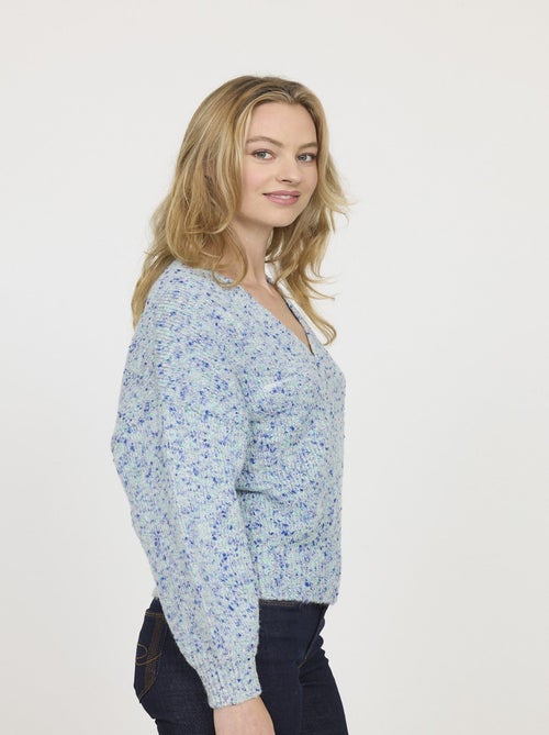 Lee Cooper - Pull CALOPA Turquoise - Kiabi