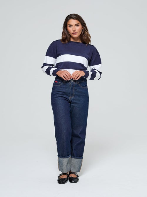 Lee Cooper - Pull Camari Navy - Kiabi