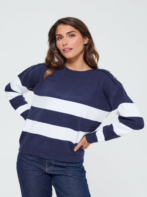 Lee Cooper - Pull Camari Navy - Kiabi