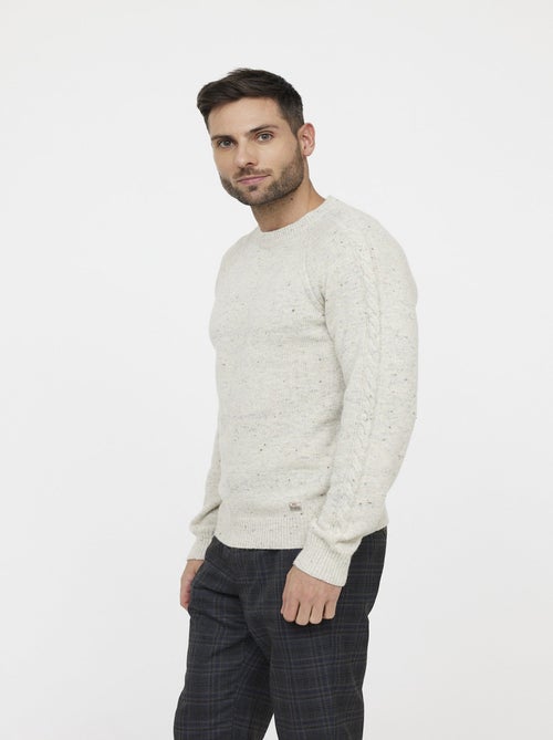 Lee Cooper - Pull CAMBO Ivory - Kiabi